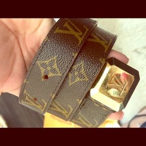 Louis Vuitton CE.Canochon 30 Monogram Belt